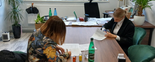 Podpisanie umowy na zimowe utrzymanie dróg