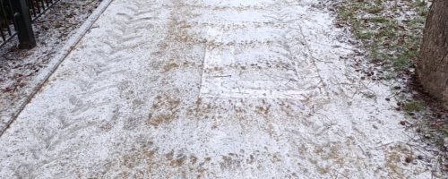 Odśnieżanie chodników