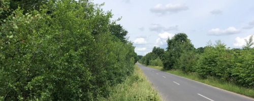 Pielęgnacja zakrzaczeń przy drogach powiatowych - Dębno 1285D, Głębowice-Czaplice 1114D, Mikorzyce 1282D